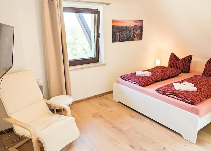 B5 Urlaubsmagie Gemuetliche Inmitten Der Saechsischen Schweiz Appartement *